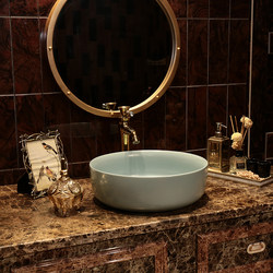 Morandi Bathroom Washbasin Single Basin Household Ceramic Countertop Basin Small Size Basin Scandinavian Style Washbasin Morandi Bathroom Washbasin Single Basin Household Ceramic Countertop Basin Small Size Basin Scandinavian Style Washbasin