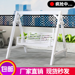 Outdoor Adult Swing Made of Carbonized Wood, Hanging Chair for Home Indoor Use, Outdoor Patio Solid Wood Double Swing, Popular Online Outdoor Adult Swing Made of Carbonized Wood, Hanging Chair for Home Indoor Use, Outdoor Patio Solid Wood Double Swing, Popular Online