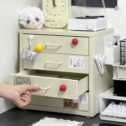 Iron Desktop Storage Box Drawer-Type Office File Multi-Layer Storage Rack Desk Iron Storage Cabinet Iron Desktop Storage Box Drawer-Type Office File Multi-Layer Storage Rack Desk Iron Storage Cabinet
