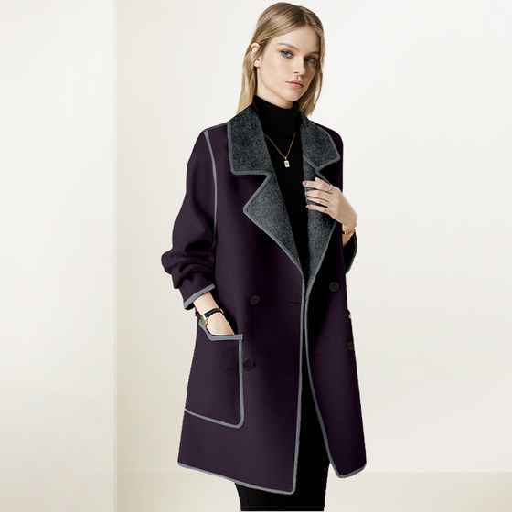 Suit neck wool coat for women 2025 winter clothes new style unique slim mid-length wool coat trench coat
Suit neck wool coat for women 2025 winter clothes new style unique slim mid-length wool coat trench coat