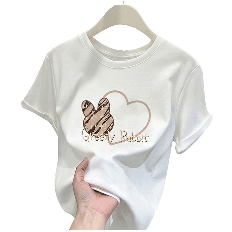 White pure cotton short-sleeved T-shirt for women 2025 new summer niche design Hong Kong flavor chic shoulder loose top
White pure cotton short-sleeved T-shirt for women 2025 new summer niche design Hong Kong flavor chic shoulder loose top