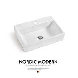 Scandinavian Ceramic Countertop Wash Basin Bathroom Countertop Wash Basin Home Balcony Art Basin Bathroom Single Basin Scandinavian Ceramic Countertop Wash Basin Bathroom Countertop Wash Basin Home Balcony Art Basin Bathroom Single Basin
