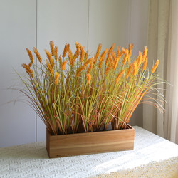 Artificial Wheat Ears, Rice Ears, Fake Flower Plants for Indoor Decoration, Flower Arrangements, Long Fence, Window Display, Photography Props Artificial Wheat Ears, Rice Ears, Fake Flower Plants for Indoor Decoration, Flower Arrangements, Long Fence, Window Display, Photography Props