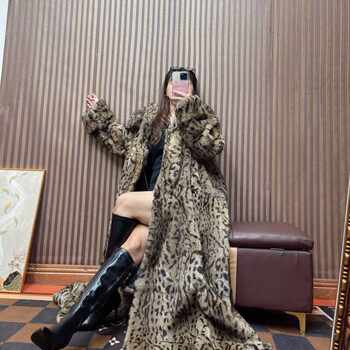 Light luxury Beili Fur women roll-up sleeve long bubble collar Light luxury Beili Fur women roll-up sleeve long bubble collar