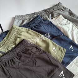 Men's fitness running four or five minutes quick-drying breathable sports pants Men's fitness running four or five minutes quick-drying breathable sports pants