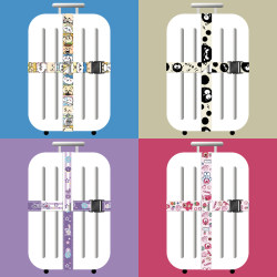 Suitcase packing rope with cross cartoon cute Suitcase packing rope with cross cartoon cute
