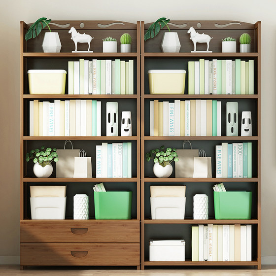 Bookshelf shelf solid wood floor children's simple small bookcase movable living room student desk multi-layer
Bookshelf shelf solid wood floor children's simple small bookcase movable living room student desk multi-layer