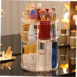 360 Degree Rotating Cosmetic Storage Box Makeup Organizer 360 Degree Rotating Cosmetic Storage Box Makeup Organizer