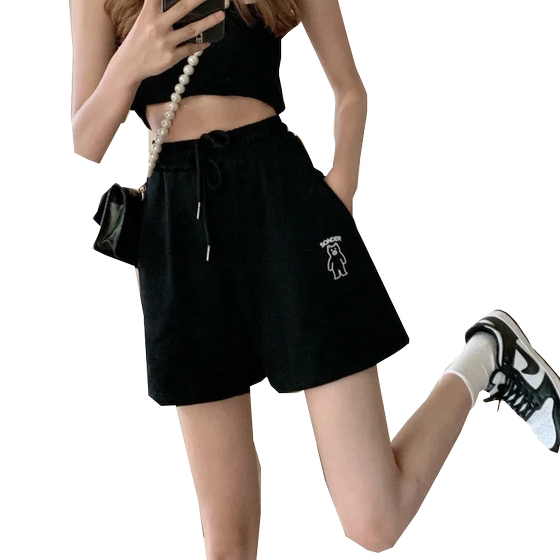 Black casual sports shorts Children Student Korean Edition Loose 2024 New High Limit Slender Wid -High -Leg Pants Summer
Black casual sports shorts Children Student Korean Edition Loose 2024 New High Limit Slender Wid -High -Leg Pants Summer