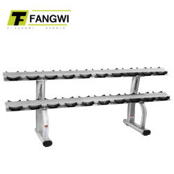 Fitness Equipment for Gym Use, 6 or 10 Dumbbell Racks, Vertical Dumbbell Rack for Personal Training, Commercial Double-Layer Dumbbell Rack, Thickened Fitness Equipment for Gym Use, 6 or 10 Dumbbell Racks, Vertical Dumbbell Rack for Personal Training, Commercial Double-Layer Dumbbell Rack, Thickened