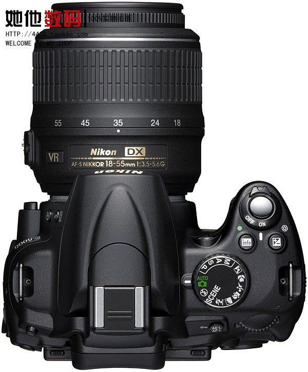 00元】nikon/尼康d5000 正品数码单反相机套机