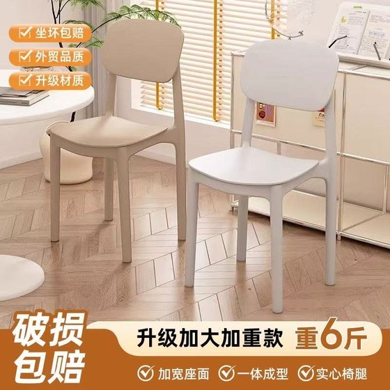 Plastic chairs for household thickened Nordic restaurant backrest chairs for dining tables for commercial dining chairs modern simple comfortable stools
Plastic chairs for household thickened Nordic restaurant backrest chairs for dining tables for commercial dining chairs modern simple comfortable stools