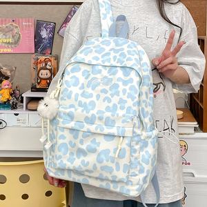 Colorful leopard print fresh schoolbag 2025 new style elementary school students lightweight backpack travel bag 
Colorful leopard print fresh schoolbag 2025 new style elementary school students lightweight backpack travel bag