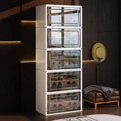 Shoe Cabinet Storage Cabinet Integrated Wall For Home Entry Door Indoor Multi-Layer Transparent Shoe Box Storage Box Plastic Shoe Rack Shoe Cabinet Storage Cabinet Integrated Wall For Home Entry Door Indoor Multi-Layer Transparent Shoe Box Storage Box Plastic Shoe Rack