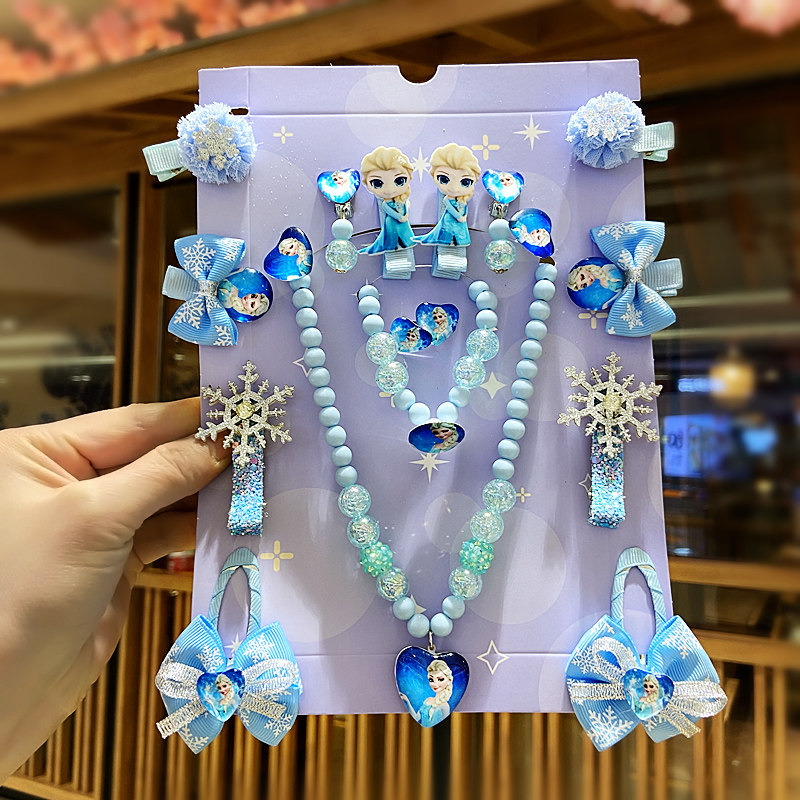 Frozen Necklace Set Bracelet Frozen Elsa Jewellery Set Frozen Elsa