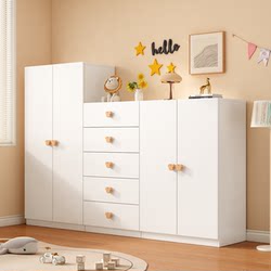 Children's Solid Wood Wardrobe Home Bedroom Storage Cabinet Solid Wood Hanging Wardrobe Drawer Baby Solid Wood Chest of Drawers Children's Solid Wood Wardrobe Home Bedroom Storage Cabinet Solid Wood Hanging Wardrobe Drawer Baby Solid Wood Chest of Drawers