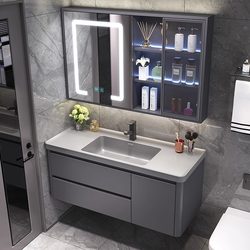 Hangzhou Xiaoshan Bathroom Cabinet Kelijin Integrated Basin Bathroom Sink Wash Basin Combination 2025 New Style Hangzhou Xiaoshan Bathroom Cabinet Kelijin Integrated Basin Bathroom Sink Wash Basin Combination 2025 New Style