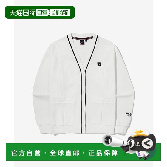 Korean direct mail fila women's new knitted sweater long-sleeved Fila Korean direct mail fila women's new knitted sweater long-sleeved Fila