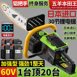 Brushless Imported Lithium Electric Chainsaw Rechargeable Household Multifunctional Electric Chainsaw Handheld High-Power Electric Chain Saw for Tree Cutting and Logging Brushless Imported Lithium Electric Chainsaw Rechargeable Household Multifunctional Electric Chainsaw Handheld High-Power Electric Chain Saw for Tree Cutting and Logging