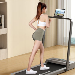 German New Model Treadmill for Home Use, Small Foldable Family-Style Ultra-Quiet Electric Walking Platform for Indoor Fitness German New Model Treadmill for Home Use, Small Foldable Family-Style Ultra-Quiet Electric Walking Platform for Indoor Fitness