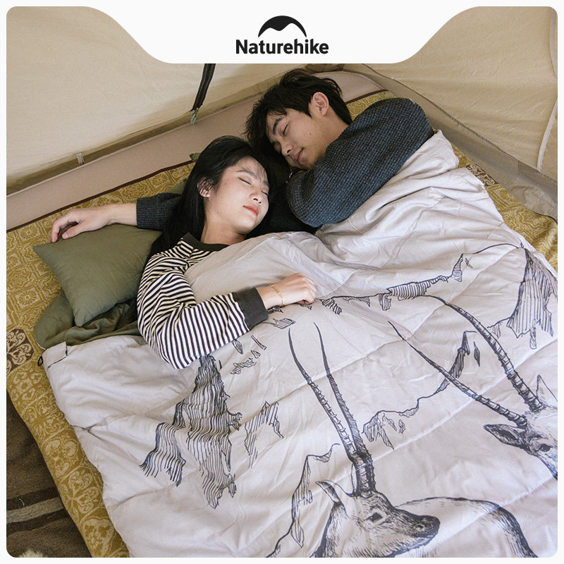 Noke Double Person Sleeping Bag Spring/Autumn 15℃ Comfort
