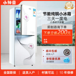 Little Prodigy Frost-Free Double-Door Refrigerator with Cooling and Freezing, Mini Small-Sized for Home and Dormitory Use, Two-Door, First-Class Energy Efficiency Little Prodigy Frost-Free Double-Door Refrigerator with Cooling and Freezing, Mini Small-Sized for Home and Dormitory Use, Two-Door, First-Class Energy Efficiency