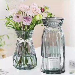 Imitation Ceramic Anti-Fall Vase Decoration for Living Room Flower Arrangement, Non-Glass Acrylic Plastic Light Luxury Large and Small Flower Pots Imitation Ceramic Anti-Fall Vase Decoration for Living Room Flower Arrangement, Non-Glass Acrylic Plastic Light Luxury Large and Small Flower Pots