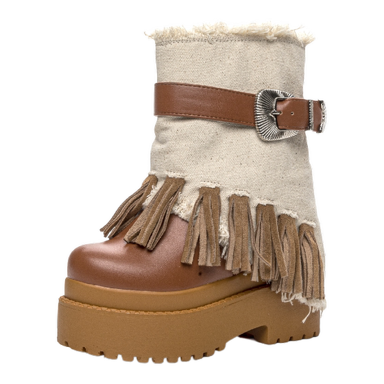 Earthquake King Maillard Autumn Retro Waterproof New High-Soled Single Leaning Non-Slip Outside and Inner High-Enhanced Fashion Boots
Earthquake King Maillard Autumn Retro Waterproof New High-Soled Single Leaning Non-Slip Outside and Inner High-Enhanced Fashion Boots