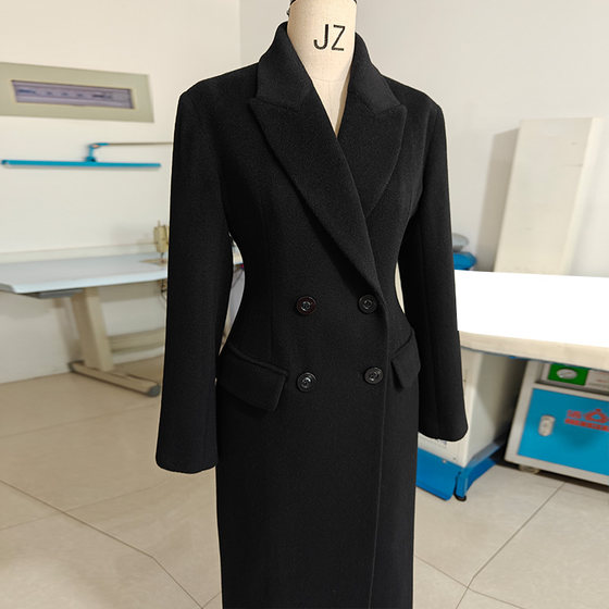 Thickened umbrella cashmere coat with belt lining warm long black and white camel high-end woolen jacket for new winter women
Thickened umbrella cashmere coat with belt lining warm long black and white camel high-end woolen jacket for new winter women