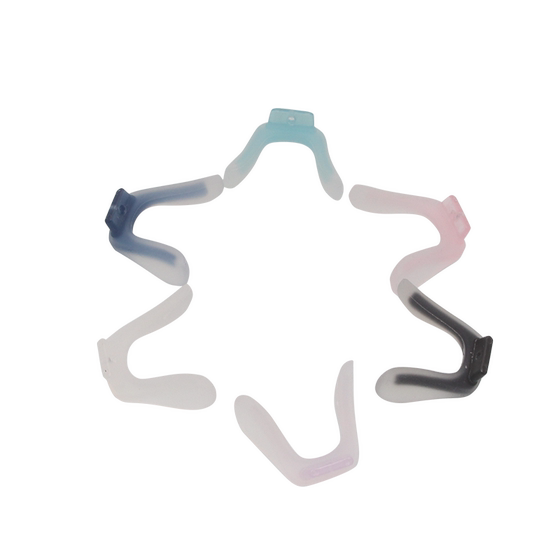 Children's glasses integrated saddling nasal support transparent silicone U plug -in card -type conjoined nasal beam soft nasal pad accessories Children's glasses integrated saddling nasal support transparent silicone U plug -in card -type conjoined nasal beam soft nasal pad accessories