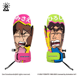 Crayon Shin-chan joint waterproof ski gloves for men and women Crayon Shin-chan joint waterproof ski gloves for men and women