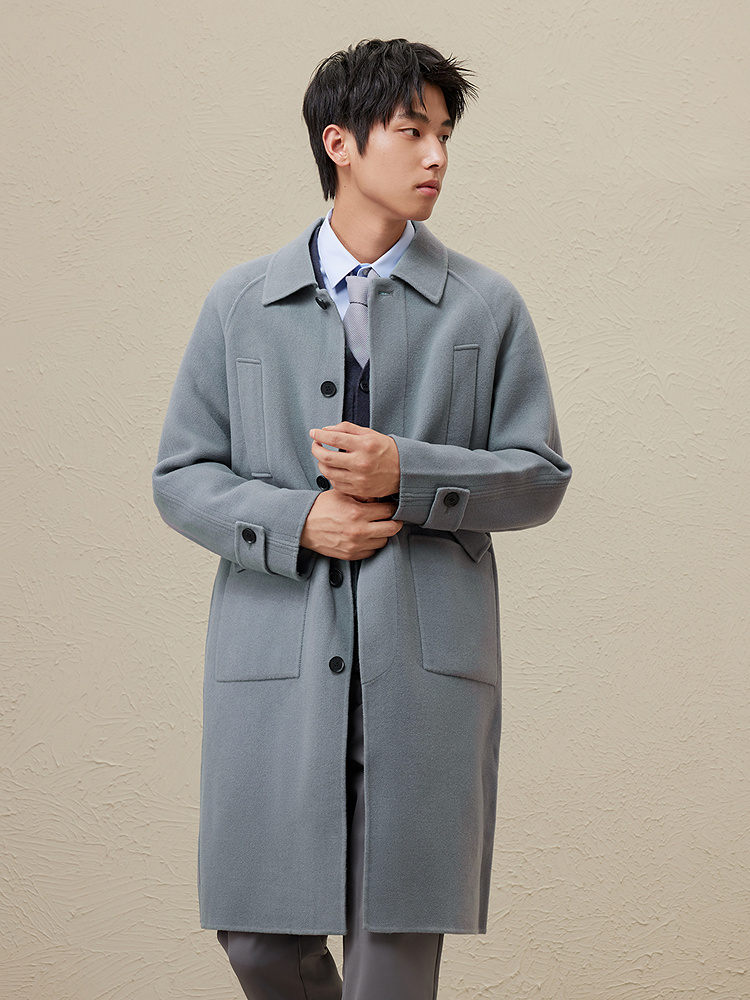 HEUGN　COAT069 Town Trench - Warm Grey - Jane Post
