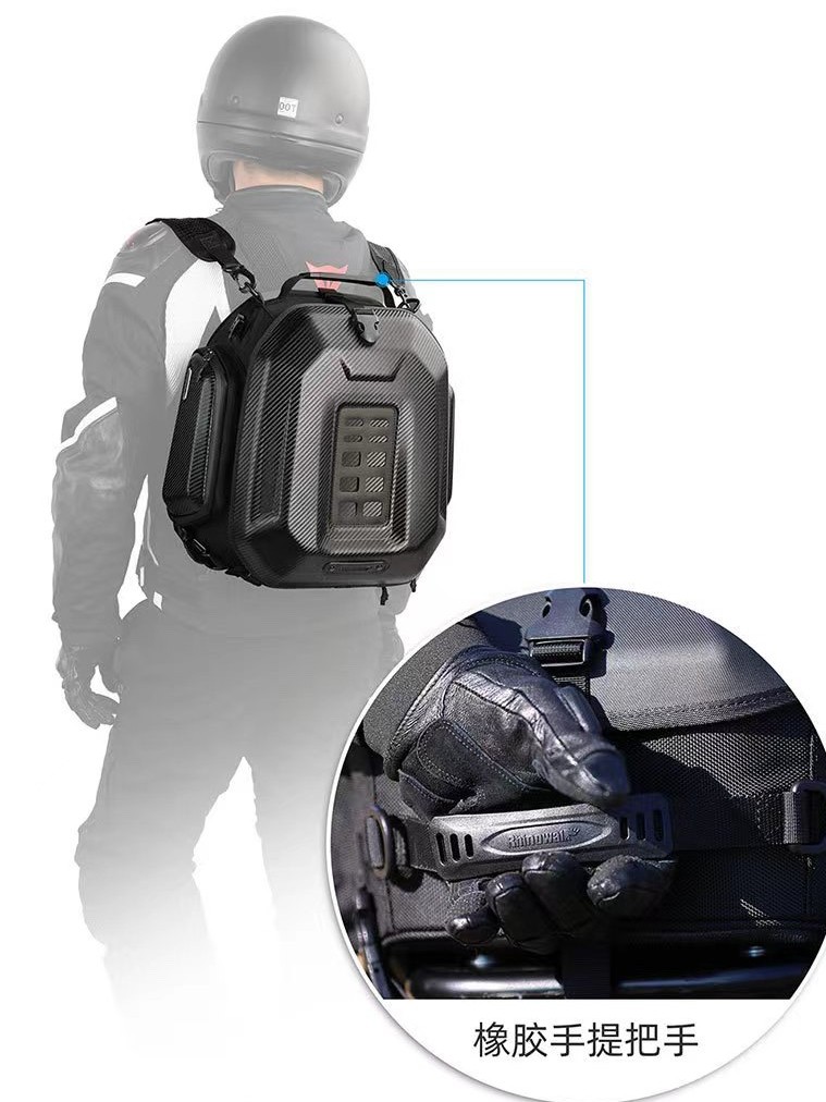 Rhinowalk Motorcycle Tail Bag Waterproof Commuting Pack