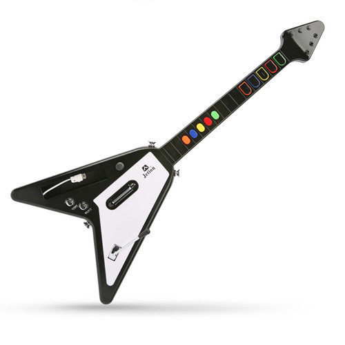 Guitar Hero Состояние беспроводного игру гитара рок музыки банка Специальный гитара Wii гитара контроллер игры Периферия Rock Bank