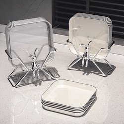 Japanese Bone Dish, Household Food-Grade High-End Dining Table Waste Tray, Bone Residue Dish, New Fruit Plate Japanese Bone Dish, Household Food-Grade High-End Dining Table Waste Tray, Bone Residue Dish, New Fruit Plate