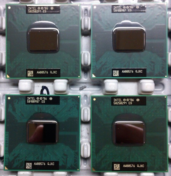 intel t9300 t9400 t9500 t9600 t9800 p9500 p9700 笔记本cpu