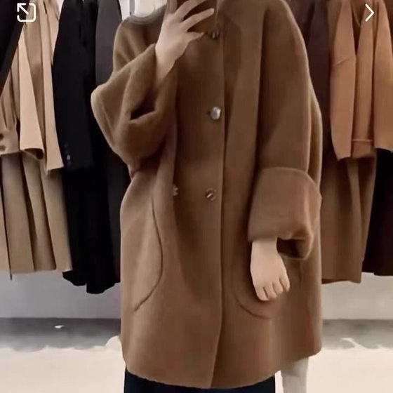 25 new product special winter new private clothing fashionable, elegant and simple sleeved medium-length camel wool double-sided wool coat jacket
25 new product special winter new private clothing fashionable, elegant and simple sleeved medium-length camel wool double-sided wool coat jacket