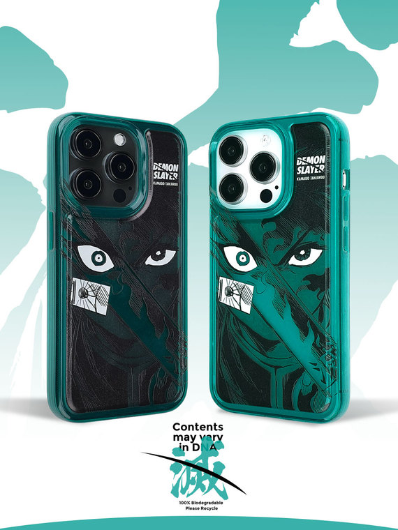Demon Slayer Anime 15, 14, 13, 12 iPhone Case