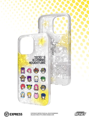 Transparent — JOJO's Bizarre Adventure Anime 15, 14, 13, 12 iPhone Case