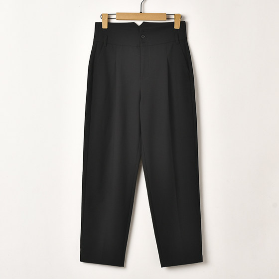 Ainos series brand discount special high-waist slim casual pants loose straight nine-point Haruna radish pants
Ainos series brand discount special high-waist slim casual pants loose straight nine-point Haruna radish pants