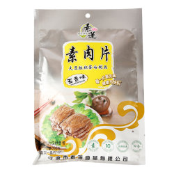 Sulian plant protein artificial meat vegetarian spiced No. 9 vegetarian meat snack ingredients ready to eat at room temperature 220g Sulian plant protein artificial meat vegetarian spiced No. 9 vegetarian meat snack ingredients ready to eat at room temperature 220g