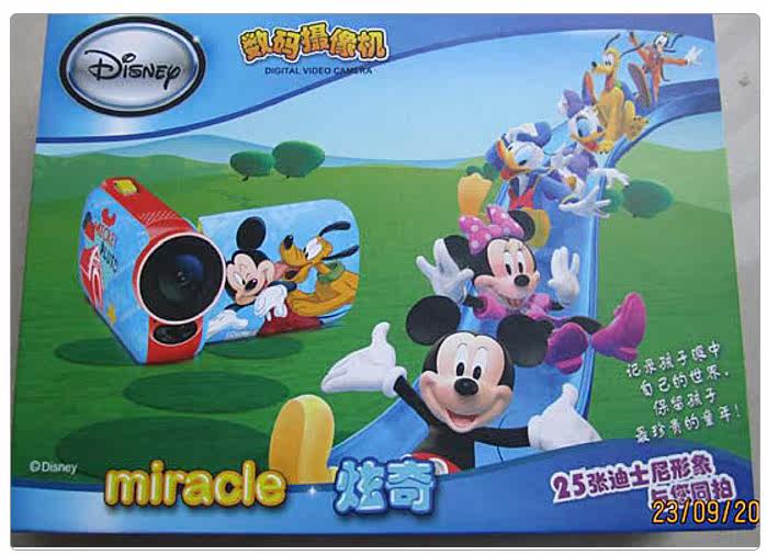 видеокамера Отправить часыДисней/Disney dv195 Минни Маус дети Микки Минни камеры HD камера 