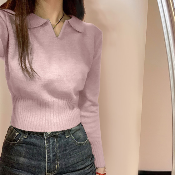 Tang Shi 2025 autumn and winter new women's sweater simple and versatile sweater lapel pullover sweater women's super beautiful
Tang Shi 2025 autumn and winter new women's sweater simple and versatile sweater lapel pullover sweater women's super beautiful