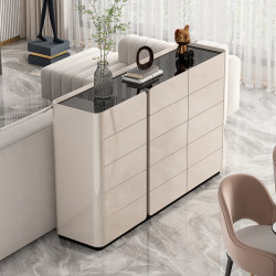 Modern Minimalist Shoe Cabinet for Home Entrance, Foyer, Hallway, Living Room, Integrated Lacquered Storage, Wall-Mounted Partition Cabinet Modern Minimalist Shoe Cabinet for Home Entrance, Foyer, Hallway, Living Room, Integrated Lacquered Storage, Wall-Mounted Partition Cabinet