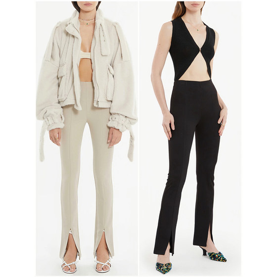Foreign trade original single RUV*E micro-stretch slim slit trousers small feet trousers suit pencil pants straight trousers trousers side zipper
Foreign trade original single RUV*E micro-stretch slim slit trousers small feet trousers suit pencil pants straight trousers trousers side zipper