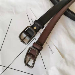 ins Hong Kong Style Cool Belt for Men, Trendy for Young People and Students, Korean Version, Versatile, Simple Waist Belt for Women, Korean Style, Unique Black ins Hong Kong Style Cool Belt for Men, Trendy for Young People and Students, Korean Version, Versatile, Simple Waist Belt for Women, Korean Style, Unique Black