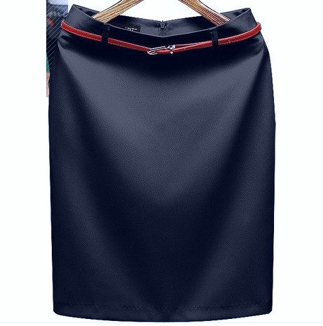 Autumn and winter women's skirt interview bag hips OL professional work one -step skirt skirt and knee skirt Autumn and winter women's skirt interview bag hips OL professional work one -step skirt skirt and knee skirt