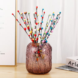 Simulated flowers, silver willow branches, artificial flowers, home decorations Simulated flowers, silver willow branches, artificial flowers, home decorations