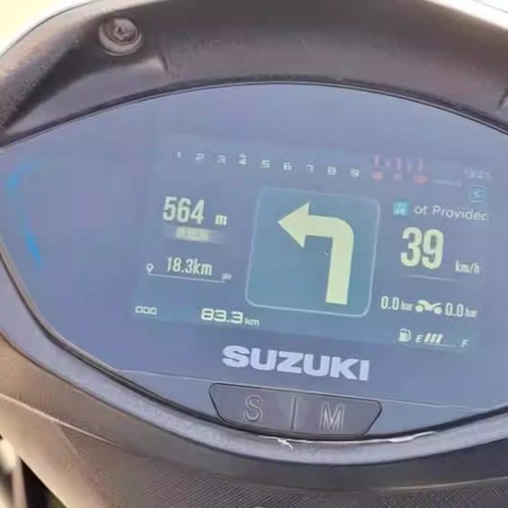 Suitable for Qingqi Suzuki Youyi UE125T-A LCD instrument can be navigational and listen to music tire pressure monitoring lossless installation
Suitable for Qingqi Suzuki Youyi UE125T-A LCD instrument can be navigational and listen to music tire pressure monitoring lossless installation