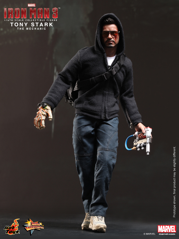 【现货】ht hottoys 1/6 钢铁侠3 托尼tony修理工潜行